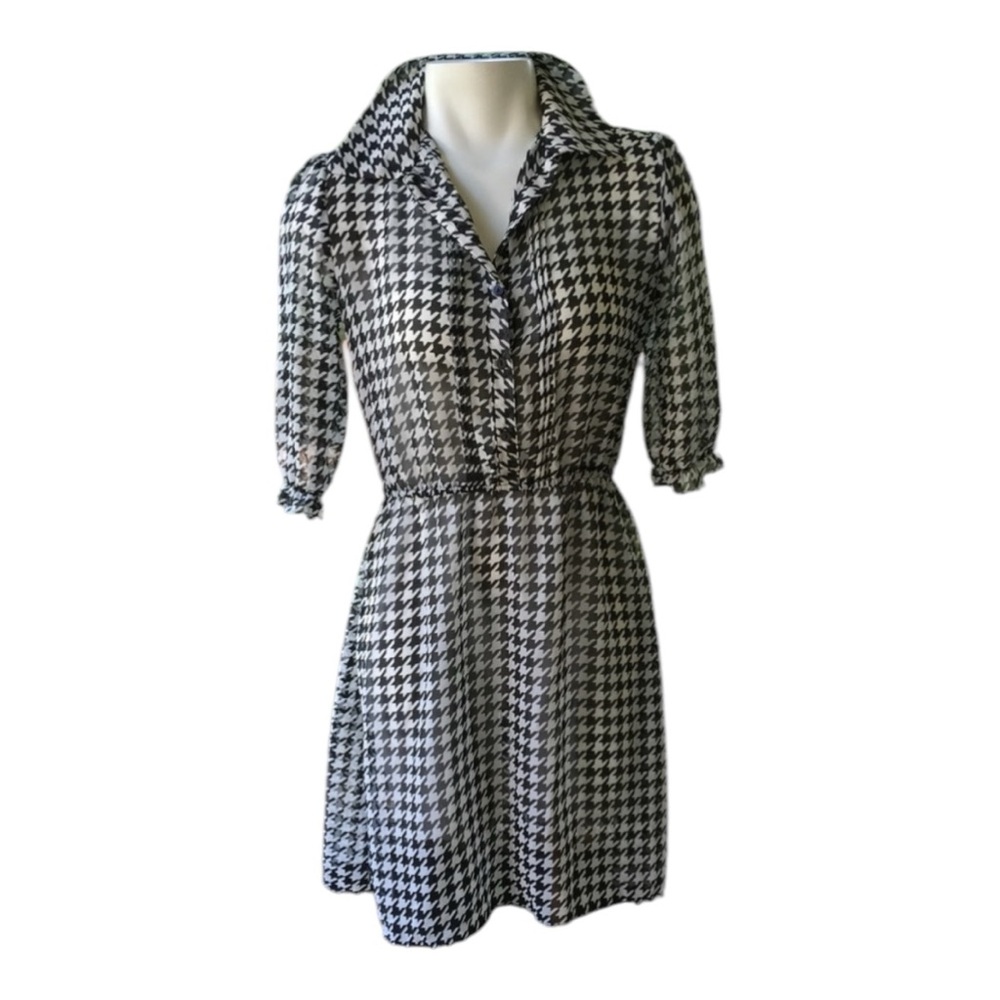 NWT Houndstooth Dress